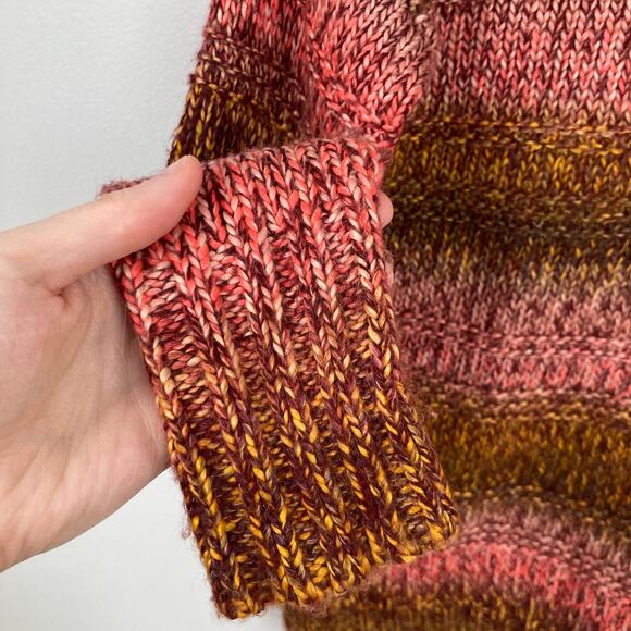 American Eagle Women XS Oversized Chunky Knit Sweater Granola Fairy Grunge Indie - Picture 6 of 8